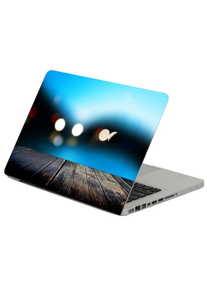 حافظة لابتوب بطبعة خلفية ضبابية متوهجة متعدد الألوان