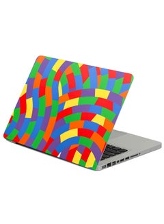 Abstraction Colorful Lines Printed Laptop Sleeve Multicolour
