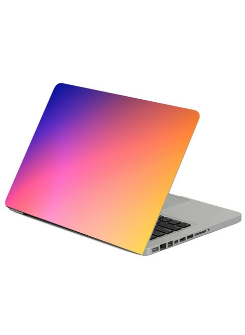 Gradient Blur Abstraction Printed Laptop Sleeve Multicolour