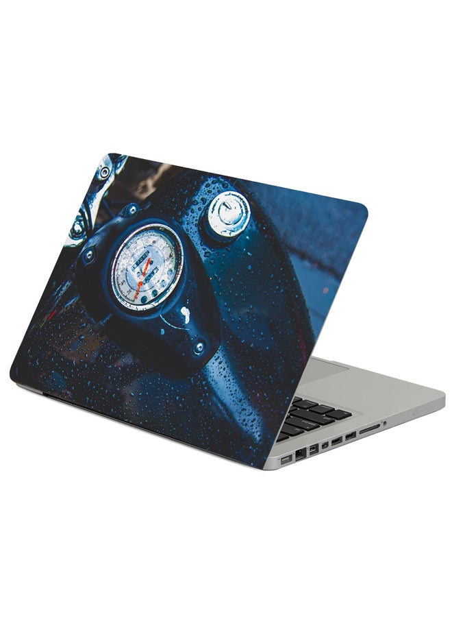 Fast Print Tank Motorcycle Drops Printed Laptop Sleeve Multicolor 