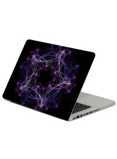 Fractal Tangled Pattern Printed Laptop Sleeve Multicolour