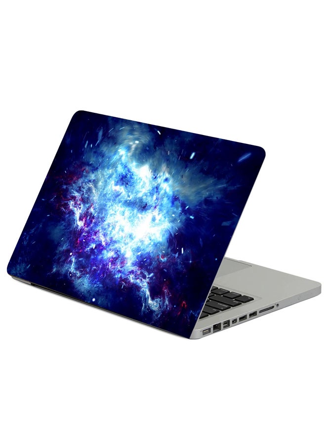 Flash Glow Bright Printed Laptop Sticker Multicolour