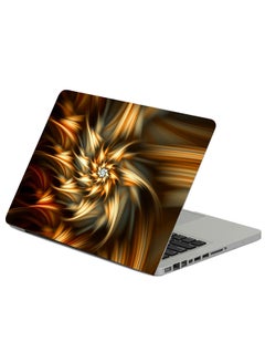Fractal Abstraction Glow Printed Laptop Sleeve Multicolour