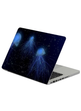 حافظة لابتوب بطبعة تجريدية لقناديل بحر في الفراغ متعدد الألوان - v1610895800/N43624153A_1