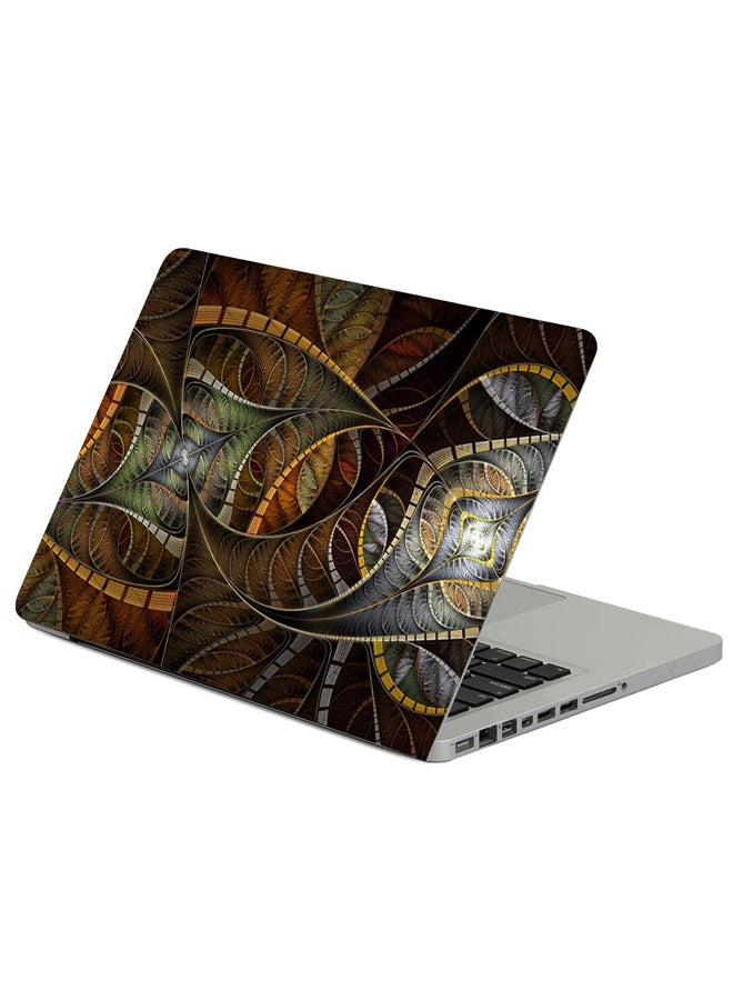 Fast Print Mosaics Stained Glass Colorful Printed Laptop Sleeve Multicolour