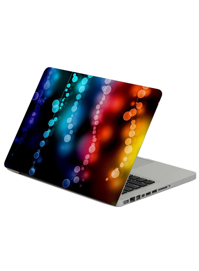 Fast Print Glare Bokeh Circles Printed Laptop Sleeve Multicolour