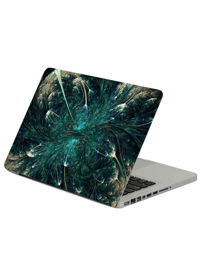 Fast Print Fractal Patterns Twisted Printed Laptop Sleeve Multicolour 