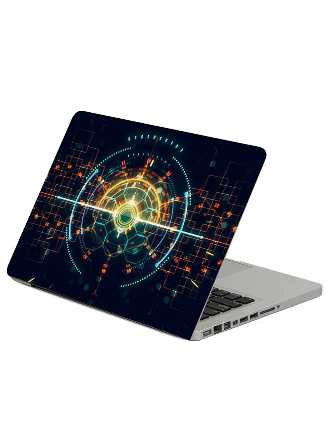 Fast Print - Hologram Pattern Glow Printed Laptop Sticker Multicolour - Image 1
