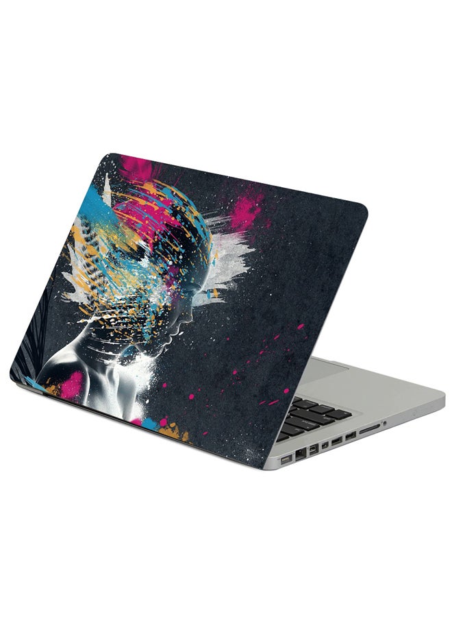 Fast Print - Face Paint Explosion Printed Laptop Sleeve Multicolour - Image 1