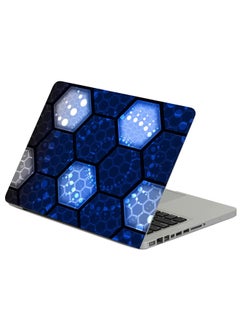Hexes Numbers Network Printed Laptop Sicker Multicolour