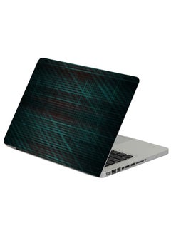 Surface Lines Dark Printed Laptop Sleeve Multicolour