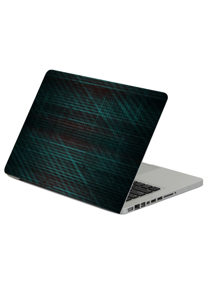Fast Print - Surface Lines Dark Printed Laptop Sleeve Multicolour - Image 1