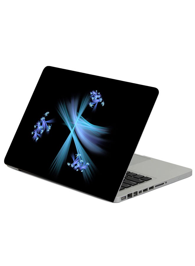 Fast Print Fractal Patterns Lines Printed Laptop Sleeve Multicolour