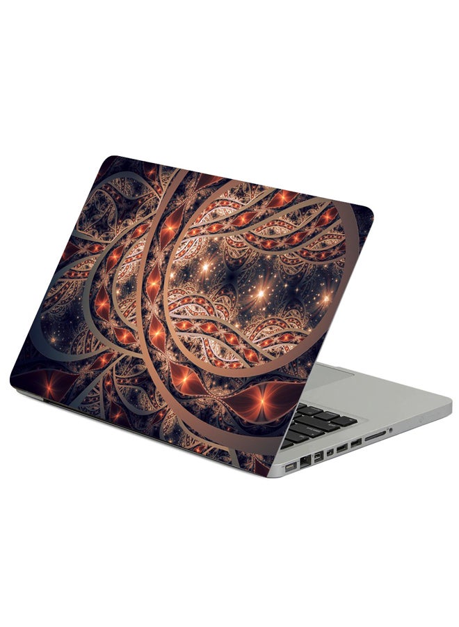 Fast Print - Fractal Patterns Abstract Printed Laptop Sleeve Multicolour - Image 1