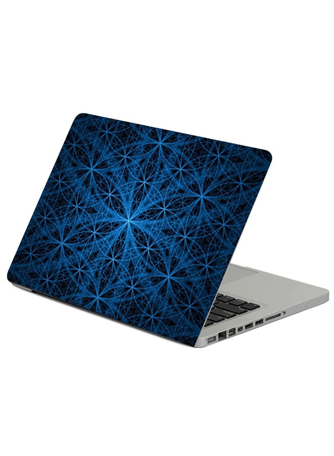 Fast Print Circles Neon Light Printed Laptop Sleeve Multicolor