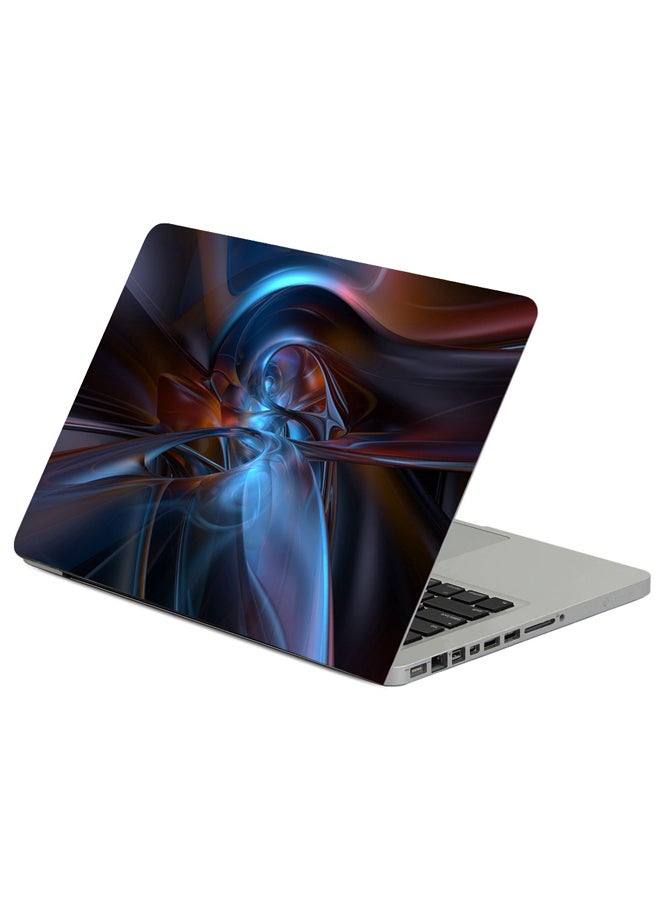 Fast Print Spots Background Blurred Printed Laptop Sleeve Multicolour