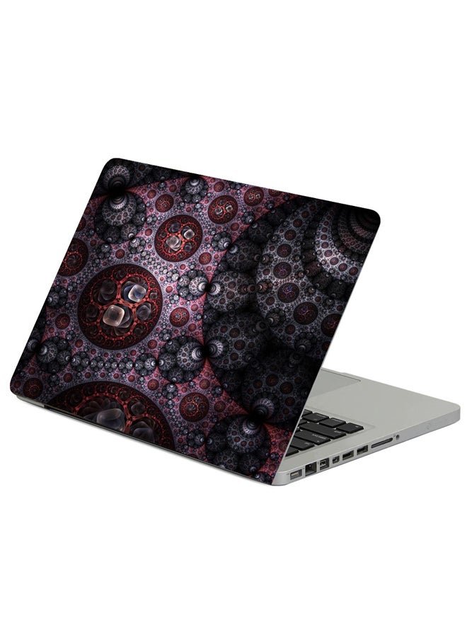 Fast Print Background Surface Light Printed Laptop Sticker Multicolor 