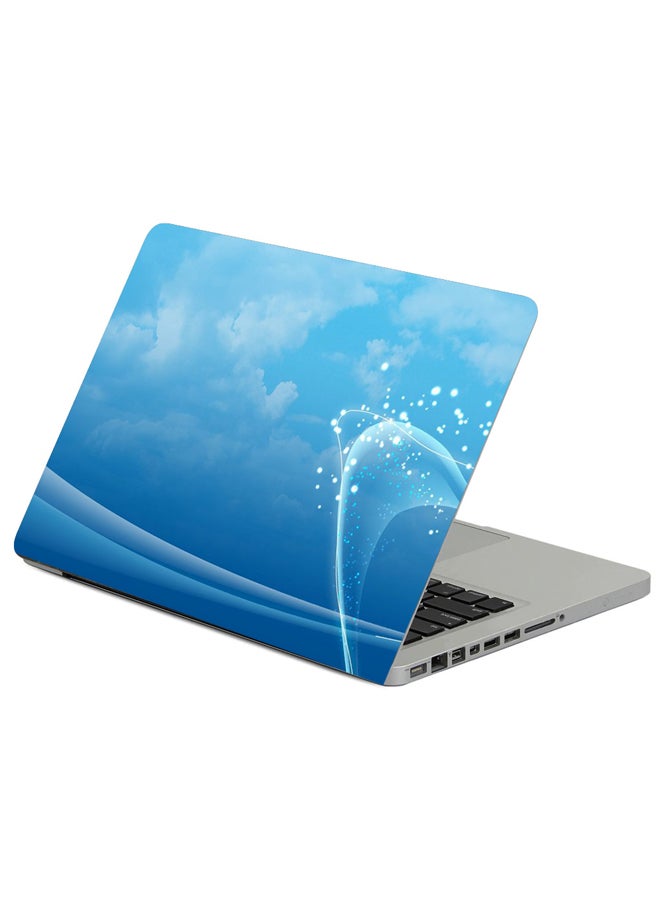 Fast Print Sky Sea Surface Printed Laptop Sleeve Multicolor 