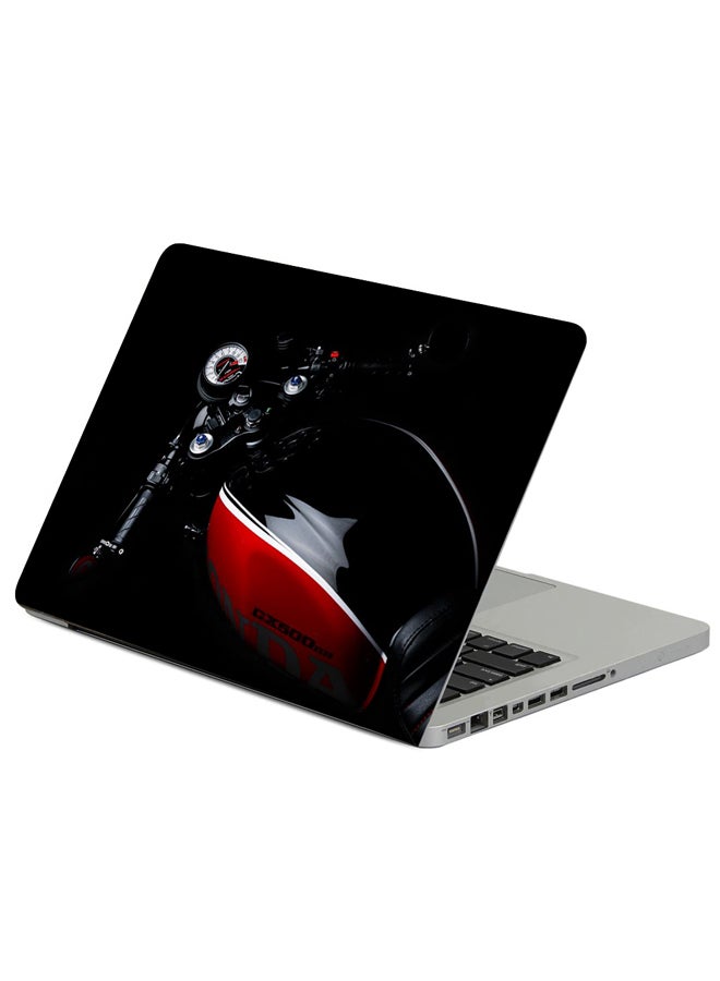 Fast Print Motorcycle Speedometer Rudder Printed Laptop Sleeve Multicolour