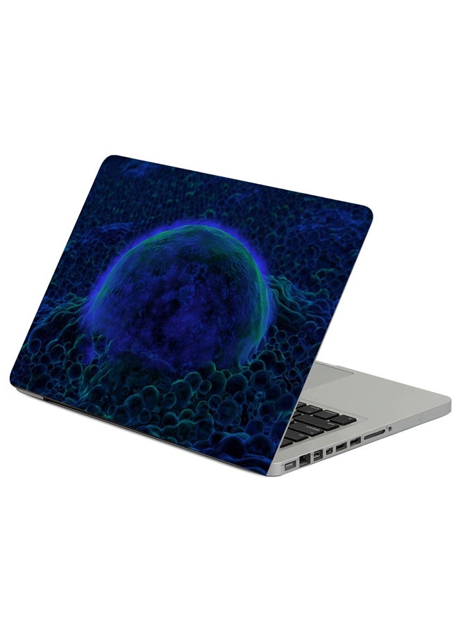 Fast Print Surface Circles Background Printed Laptop Sleeve Multicolor