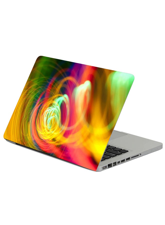 Fast Print Spiral Colorful Bright Printed Laptop Sleeve Multicolor 