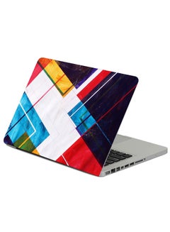 Abstraction Shapes Lines Printed Laptop Sleeve Multicolor