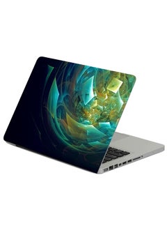 Abstraction Broken Colorful Printed Laptop Sleeve Multicolor