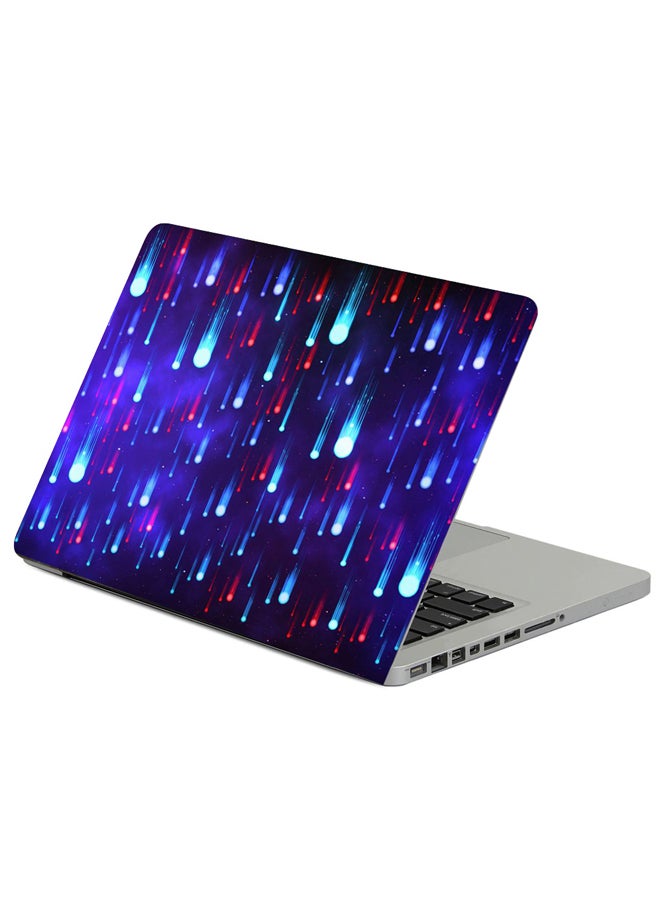Fast Print Drops Neon Colorful Printed Laptop Sticker Multicolor