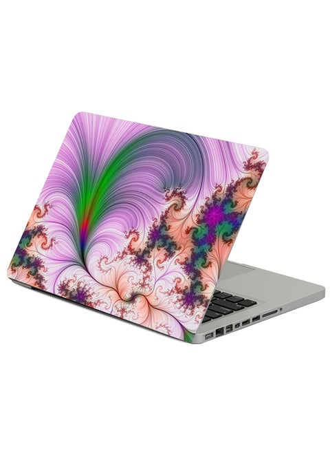 Pattern Background Light Printed Laptop Sleeve Multicolor
