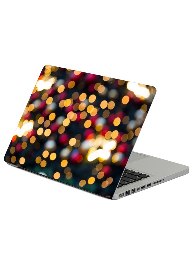 Fast Print Glare Colorful Abstract Printed Laptop Sleeve Multicolor