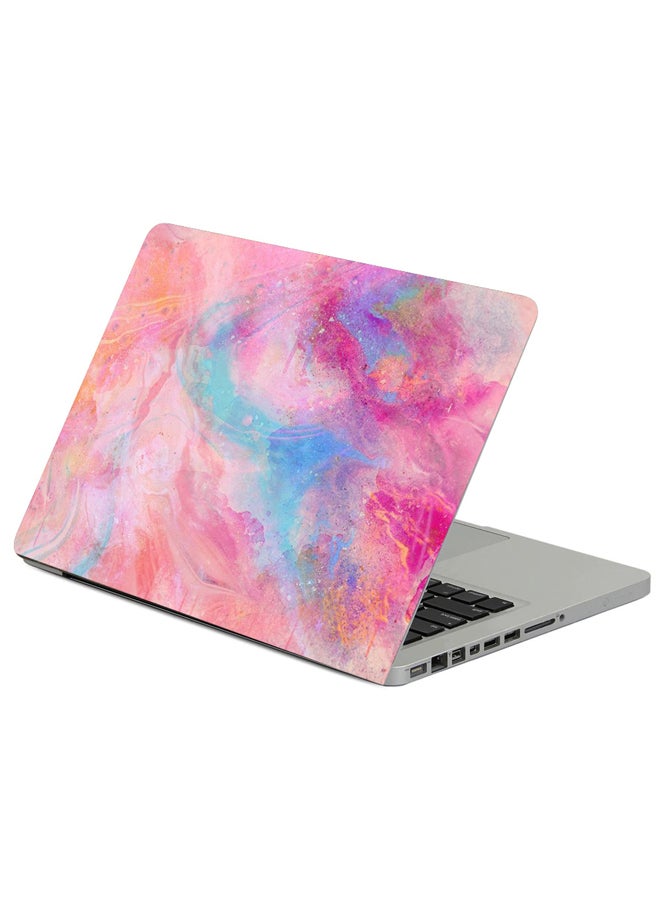 Fast Print Paint Stains Colorful Printed Laptop Sleeve Multicolor 