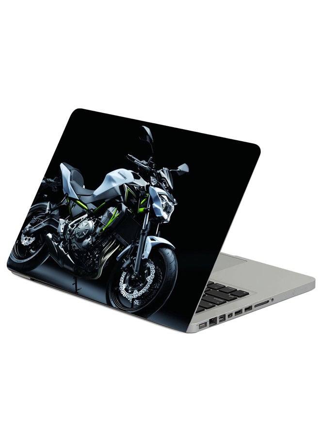 Fast Print Kawasaki 2017 Z650 Printed Laptop Sleeve Multicolor 