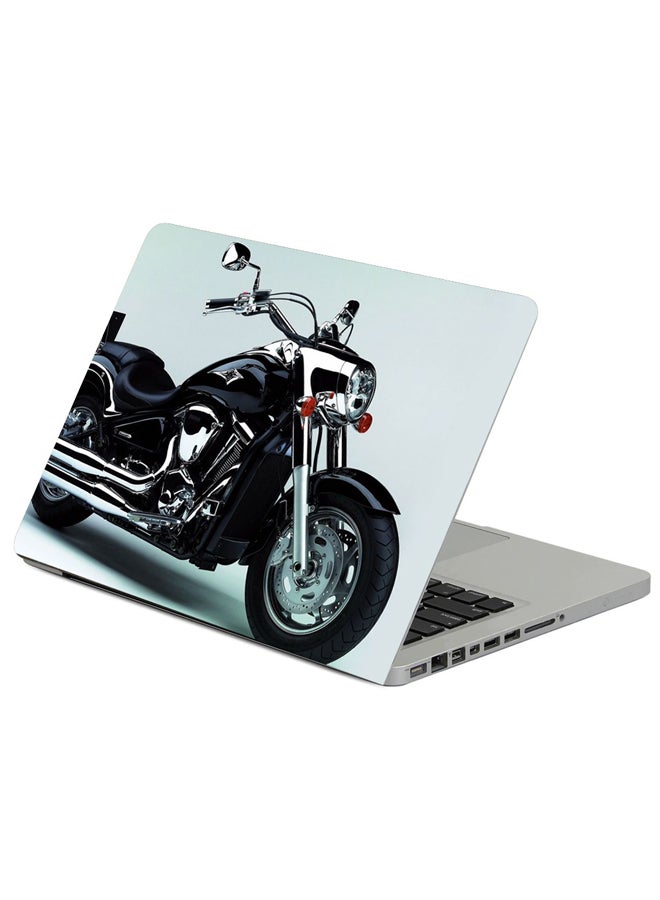 Fast Print Kawasaki Vn2000 Wheels Handlebars Printed Laptop Sleeve Multicolor 