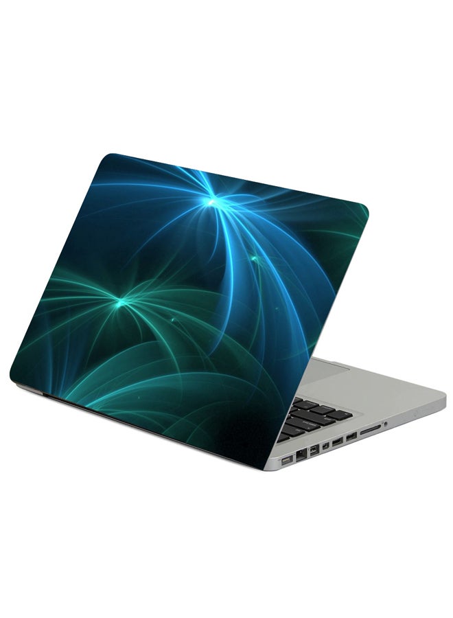 Fast Print - Plexus Lines Stripes Printed Laptop Sleeve Multicolor - Image 1