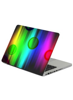 Circles Colorful Lines Printed Laptop Sleeve Multicolor