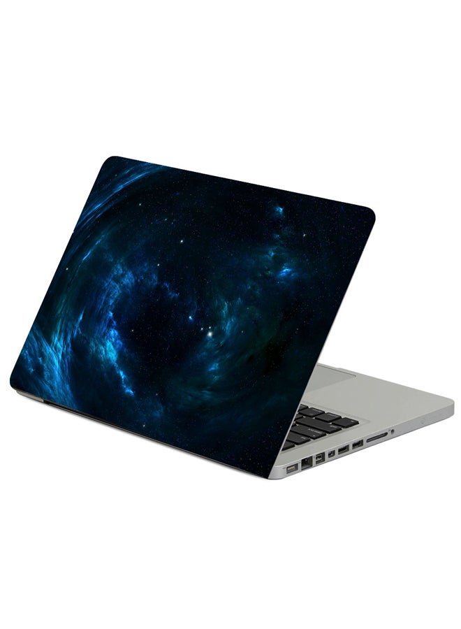 Fast Print Nebula Cloud Abstraction Printed Laptop Sleeve Multicolor 