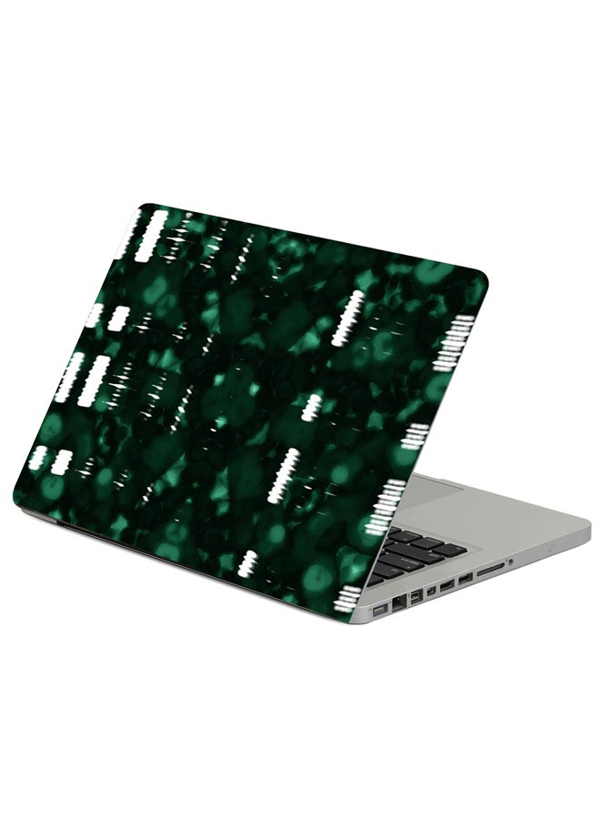 Fast Print Color Background Dots Printed Laptop Sleeve Multicolor 