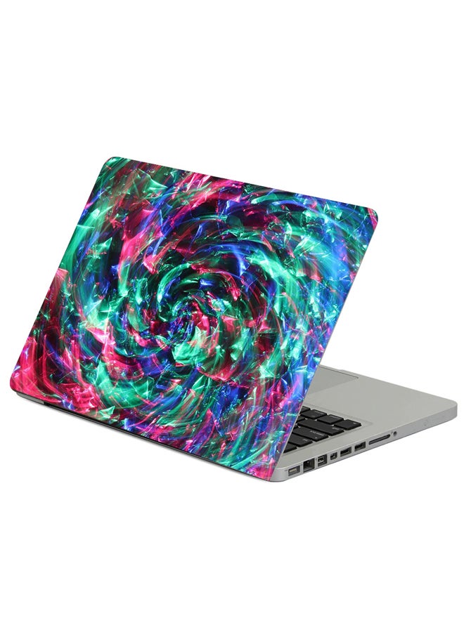 Fast Print Light Blur Long Exposure Printed Laptop Skin Cover Multicolor 