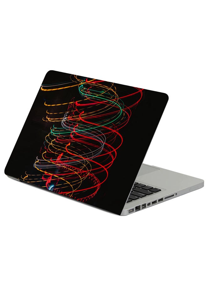 Fast Print - Light Long Exposure Lines Printed Laptop Sleeve Multicolor - Image 1