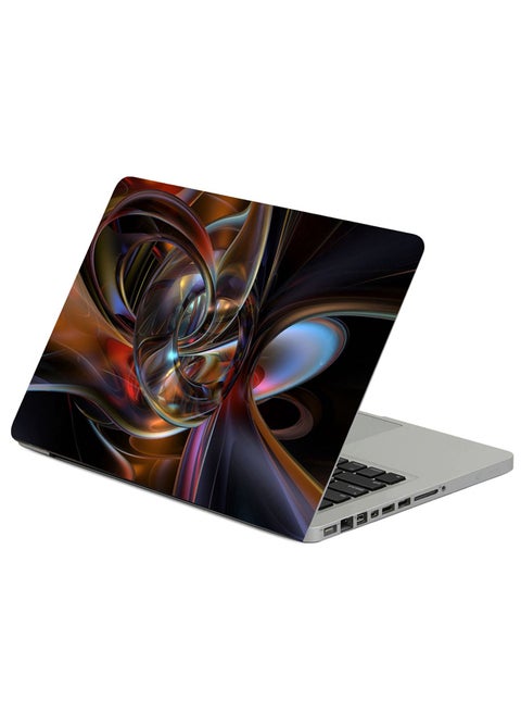 Alloy Lines Abstraction Printed Laptop Sleeve Multicolour