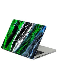 Stains Paint Liquid Printed Laptop Sleeve Multicolour