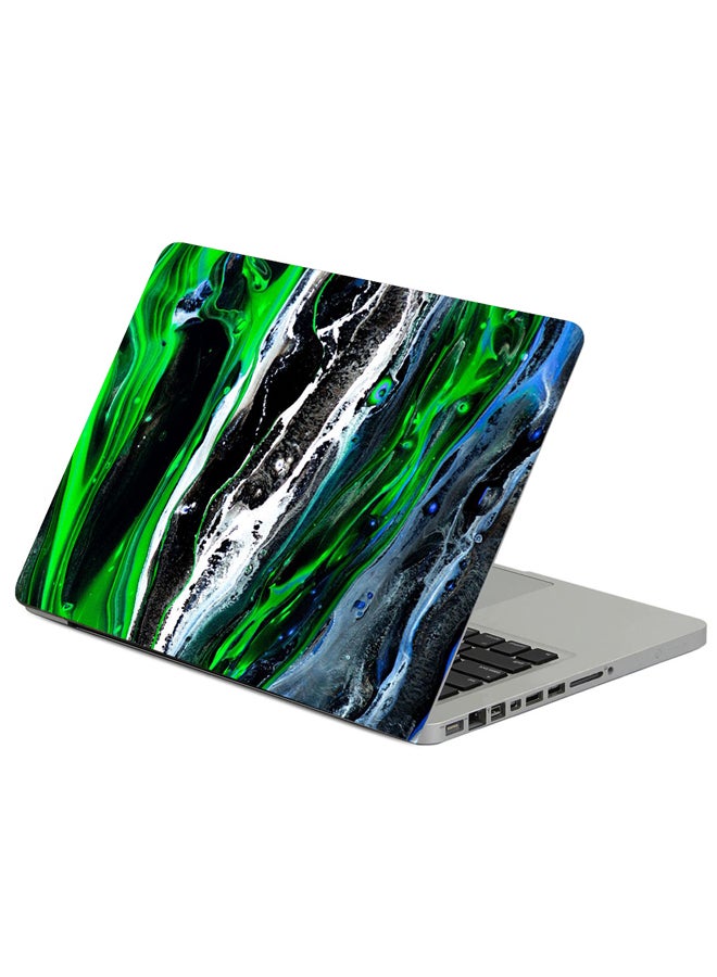 Fast Print - Stains Paint Liquid Printed Laptop Sleeve Multicolour - Image 1