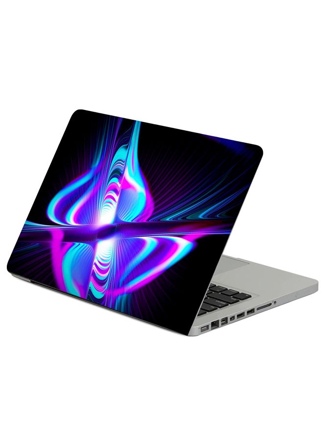 فاست برينت حافظة لابتوب بطبعة على شكل أشعة متعددة الألوان متعدد الألوان