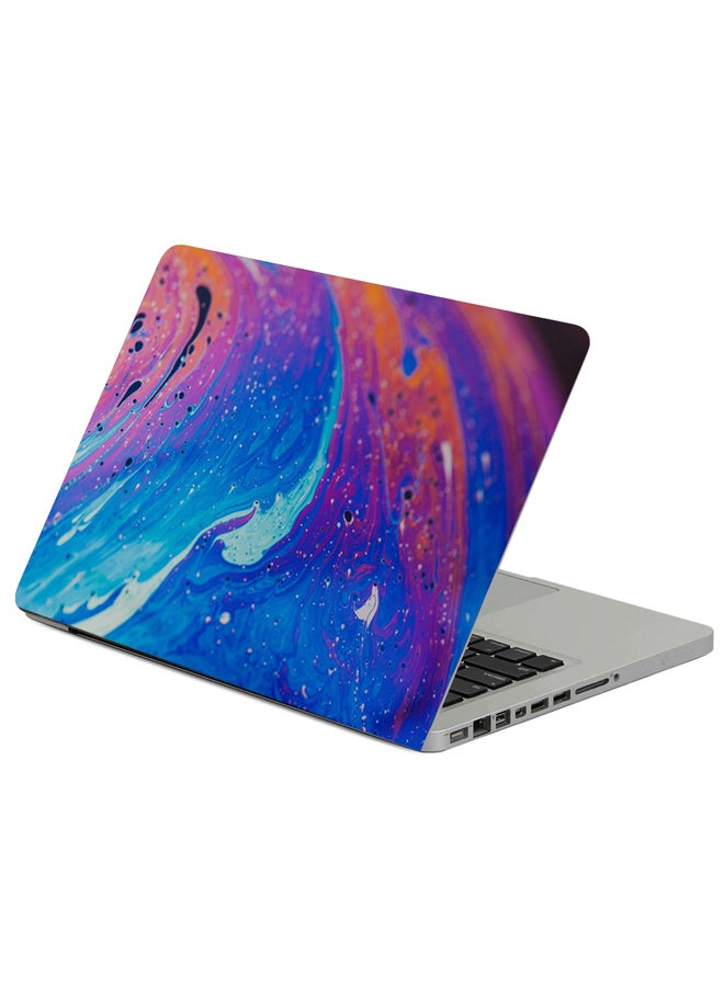 حافظة لابتوب بطبعة فنية لألوان طلاء سائلة متعدد الألوان