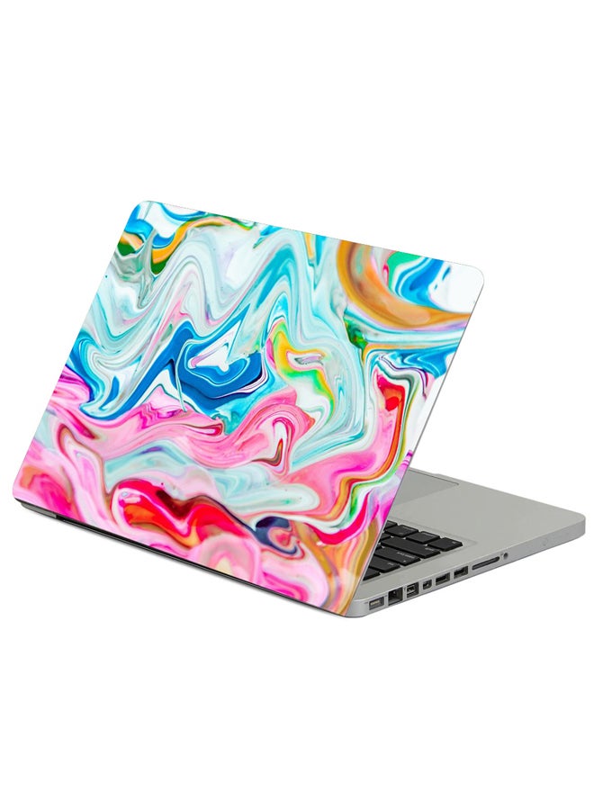 فاست برينت Paint Liquid Stains Printed Laptop Sleeve Multicolour