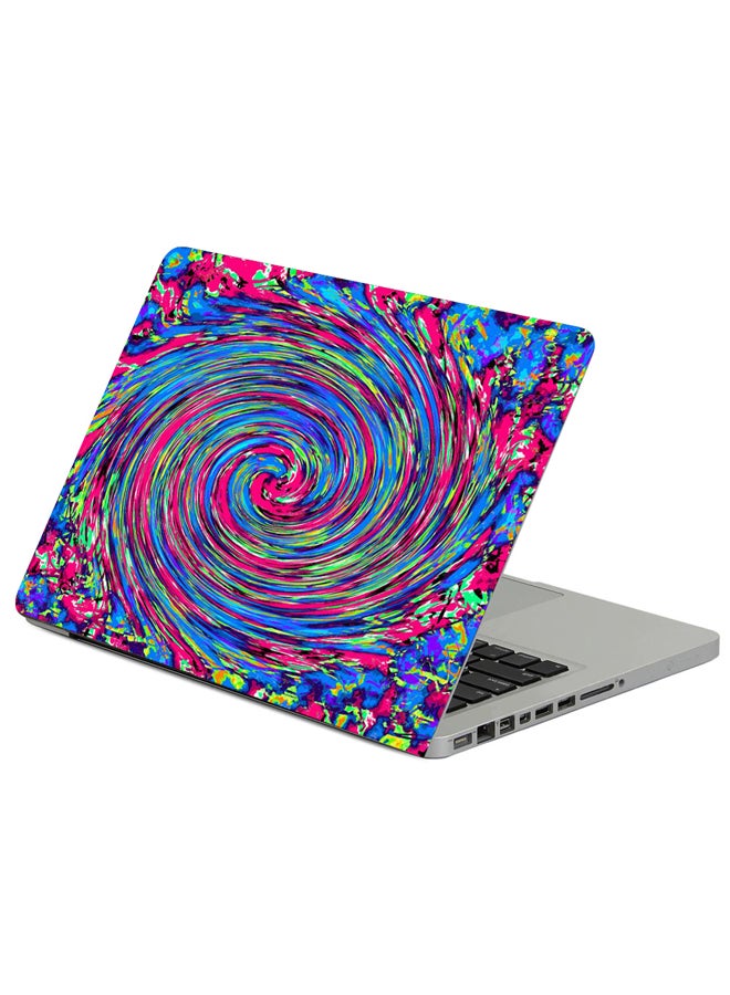 Fast Print Multicolorued Rotation Spinning Printed Laptop Sleeve Multicolour