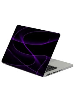 Lines Waves Abstraction Printed Laptop Sleeve Multicolour