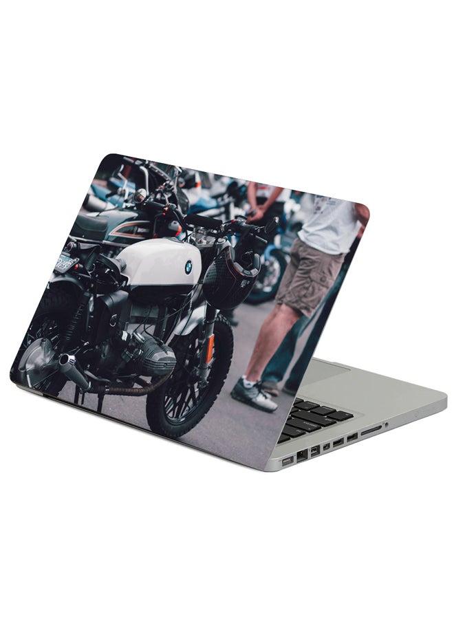 Fast Print Motorcycle Bike Helmet Printed Laptop Sleeve Multicolour 