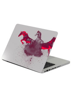 Horse Paint Spray Printed Laptop Sleeve Multicolour