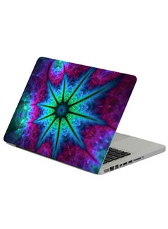 Fractal Colorful Abstraction Printed Laptop Sleeve Multicolor